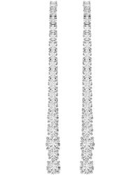 Swarovski - Matrix Drop Ohrringe - Lyst