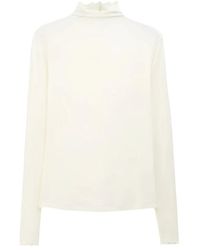 Filippa K - Sheer Wool Mock Top - Lyst