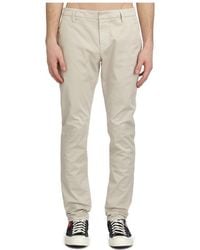 Dondup - Broeken ,Katoen Katoenen Broek Model Gaubert - Lyst