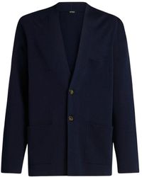 Kiton - Casual Katoenen Jas - Lyst