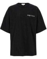 McQueen - Oversized T-Shirt - Lyst