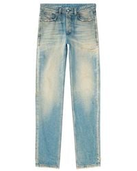 DIESEL - Jeans ,Blauw ,Katoen Regular Jeans 2024 D-Macs 09N30 - Lyst