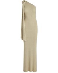 AYA MUSE - Kleedjes ,Katoen Dara One Shoulder Dress - Lyst