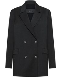 Rrd - Terzitel Double-Breasted Jacket - Lyst