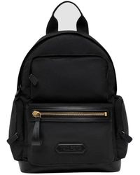 Tom Ford - Schwarzer Nylon-Rucksack Stilvoll Für Den Alltag - Lyst