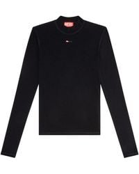 DIESEL - Schwarze T-Shirts Und Polos - Lyst
