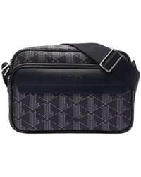 Lacoste - Schultertasche Mit Strukturierter Mischung - Lyst