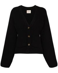 KHAITE - Scarlatto cardigan - Lyst
