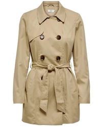 ONLY - Jassen ,Polyester Trench Coats - Lyst