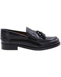 CTWLK - Klassische Leder Mokassin Schuhe - Lyst