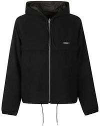 Prada - Hoodies & Sweatvesten ,Zwart ,Hoodie Met Ritssluiting - Lyst