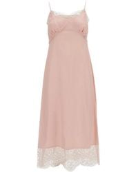 Simone Rocha - Spitzenbesetztes Slip Dress - Lyst