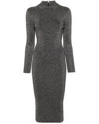 Michael Kors - Kleedjes ,Zwart ,Knitted Kleedjes - Lyst