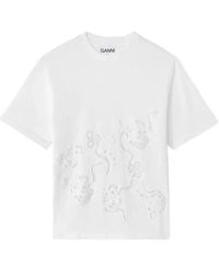 Ganni - T-Shirts - Lyst