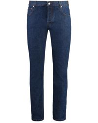 Gucci - Groen-Rood-Groene Webdetail Jeans - Lyst