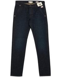 Roy Rogers - Jeans ,Blauw ,Katoen Katoenen Jeans Met Rechte Pijpen - Lyst