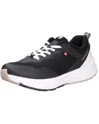 Joya - Bequeme Schwarz/Weiße Schnürschuhe - Lyst