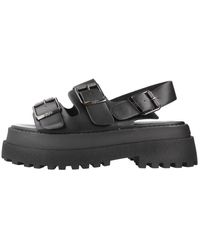 Buffalo - Flat Sandals - Lyst