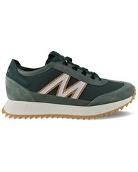 Moncler - Pacey2 Suede & Nubuck Sneakers - Lyst