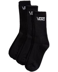 Vans - Ondergoed ,Zwart ,Katoen Classic Crew Rox - Lyst