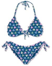 MC2 Saint Barth - Badmode ,Veelkleurig ,Sarius Triangle Bikini - Lyst
