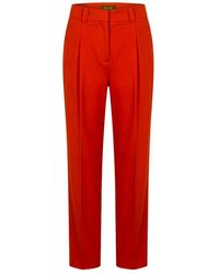 Moorer - Cropped Trousers - Lyst