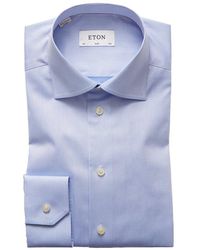 Eton Fit shirt slim - Bleu