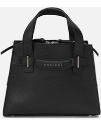 Orciani - Tassen ,Zwart ,Leer Stijlvolle Leren Tas - Lyst