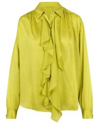 Ulla Johnson - Gesture Zijden Blouse - Lyst