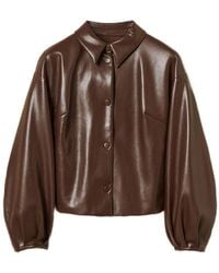 Twinset - Jassen ,Bruin ,Stijlvolle Jas Set - Lyst