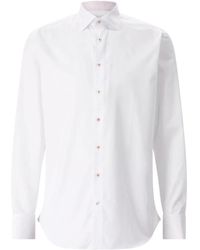 Stenströms - Regular Twill Double Cuff Shirt - Lyst