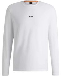 HUGO - Long Sleeve Tops - Lyst