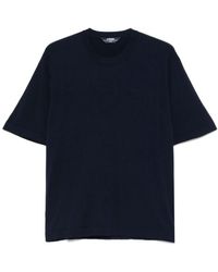 K-Way - Blaue Crew Neck T-Shirts Und Polos - Lyst