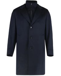 HUGO - Single-Breasted Coats - Lyst