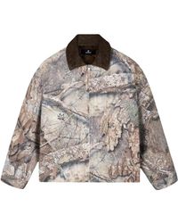 Represent - Jassen ,Veelkleurig ,Katoen Real Tree Camo Trucker Jacket - Lyst