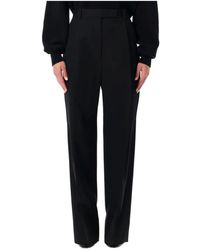 Tom Ford - Wijde Wollen Broek - Lyst