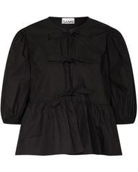 Ganni - Blouses - Lyst