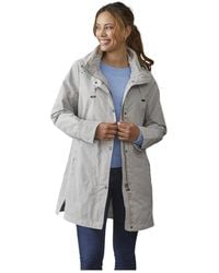 Junge - Comfort Fit Offwhite Jacke Mit Kapuze - Lyst