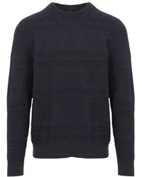 ARMANI EXCHANGE - Truien & Vesten ,Blauw ,Katoen Ax Pullover - Lyst