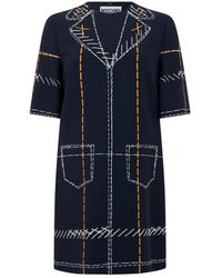 Moschino - Korte Jurk Met Print - Lyst