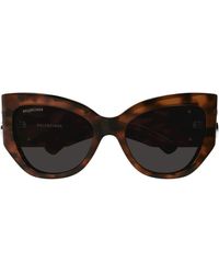 Balenciaga - Schmetterlingsrahmen sonnenbrille bb0322s - Lyst