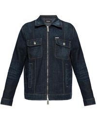 DSquared² - Jassen ,Blauw ,Denim Denim Jas - Lyst