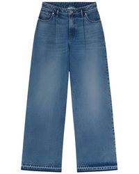 Halfboy - Wide Jeans - Lyst