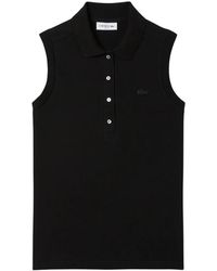 Lacoste - Polo Slim Fit Zonder Mouwen Elastisch - Lyst