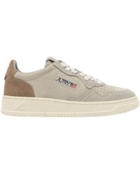 Autry - Pelican Suede Leather Shoes - Lyst