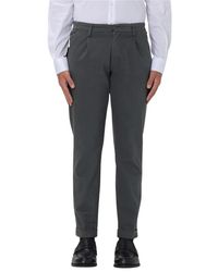 Fay - Broeken ,Grijs ,Grijze Stijlvolle Broek - Lyst