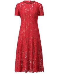 Self-Portrait - Midi Dresses - Lyst