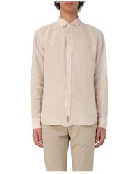 B.D. Baggies - Rosa Leinenhemd - Lyst