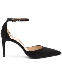 Stuart Weitzman - Schoenen ,Zwart ,Power Strap 85 Pump - Lyst