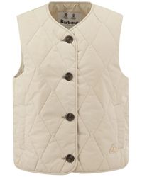 Barbour - Kelley quilted vest - Lyst